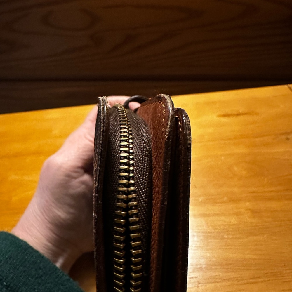 Louis Vuitton Vintage Brown Monogram Porte Papier… - image 7